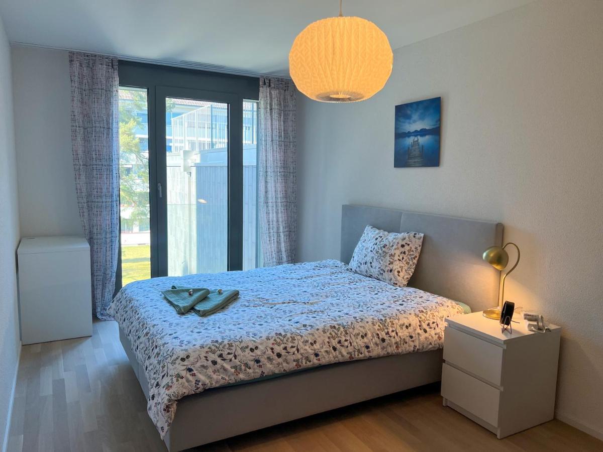 Lavish 4.5 Rooms Furnished Apartment @Glattbrugg Opfikon-Glattbrugg Exterior foto